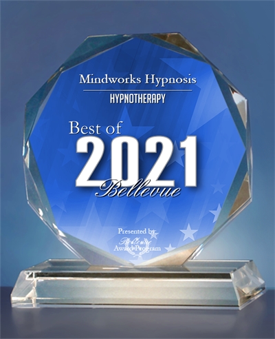 Mindworks Hypnosis Receives 2021 Best of Bellevue Award for Hypnotherapy